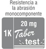 resistencia abrasion 1K 20 mg