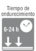 tiempo de endurecimiento 6 24 h